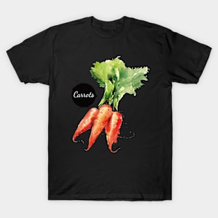 Organic Carrot Art T-Shirt